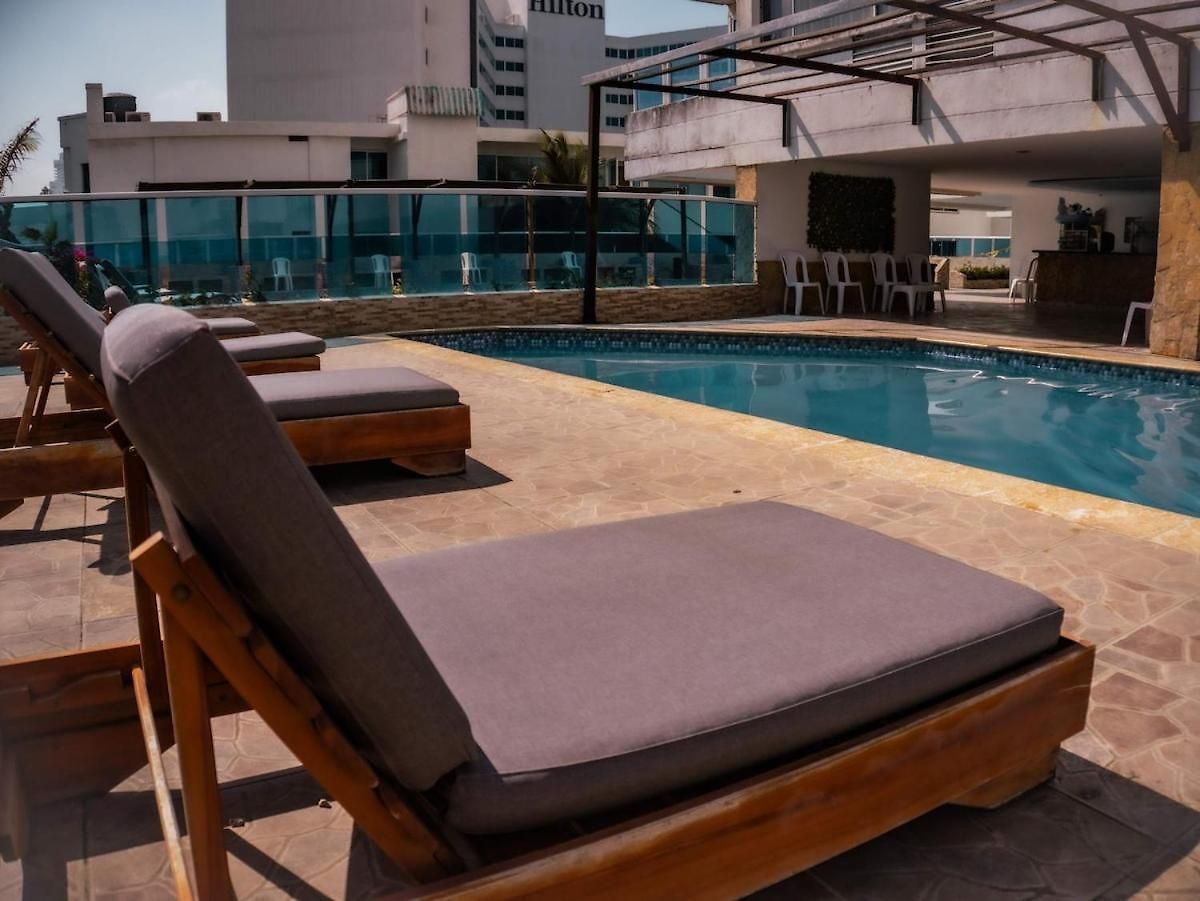Apartamento Vista Al Mar-1hab-piscina-2 Min Playa-c Historico *