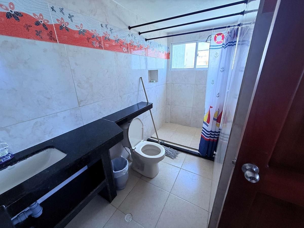 Apartamento Vista Al Mar-1hab-piscina-2 Min Playa-c Historico