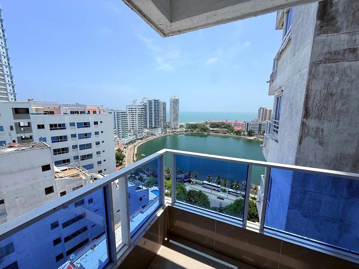 Vista Al Mar-1hab-piscina-2 Min Playa-c Historico Apartamento Cartagena