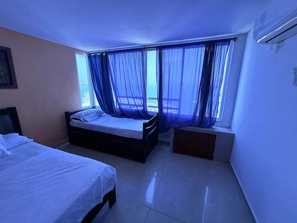 Apartamento Vista Al Mar-1hab-piscina-2 Min Playa-c Historico