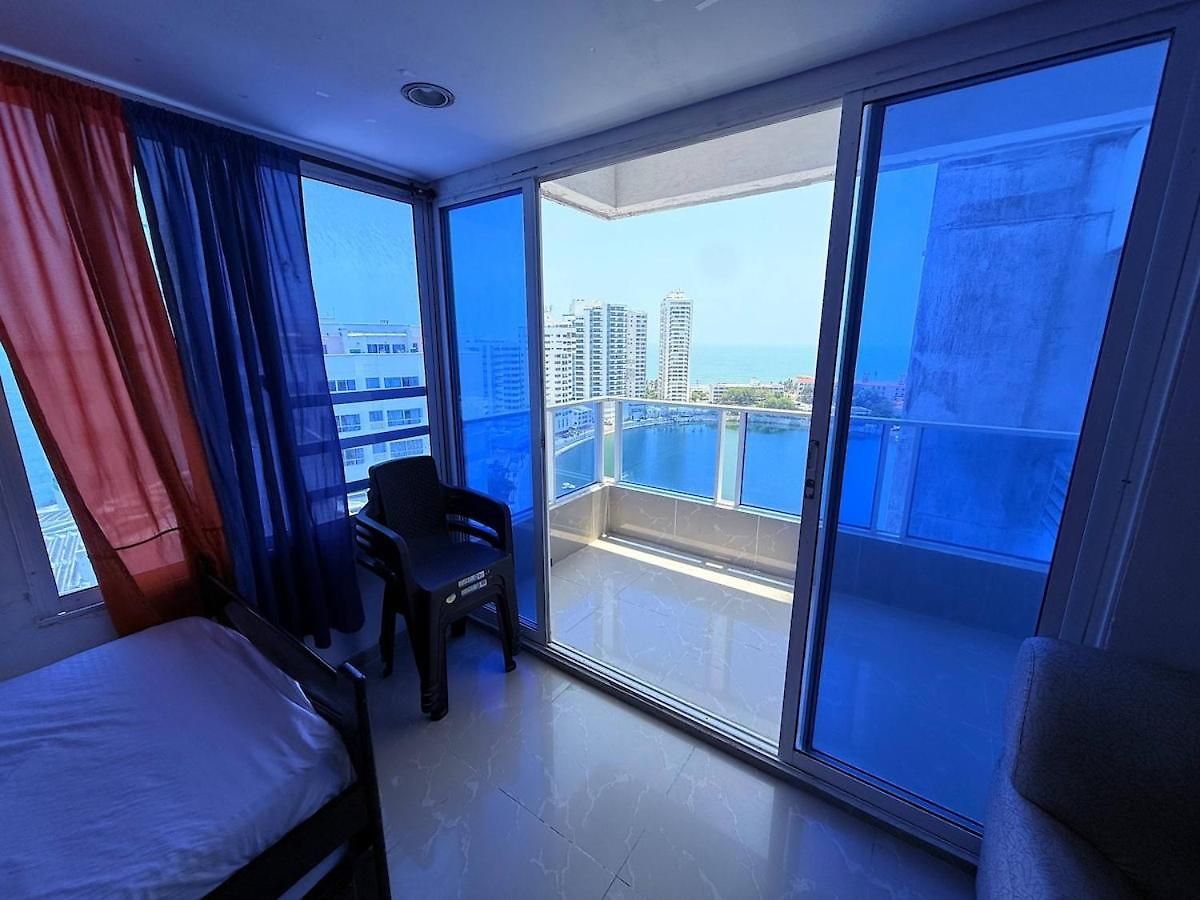 Vista Al Mar-1hab-piscina-2 Min Playa-c Historico Apartamento Cartagena