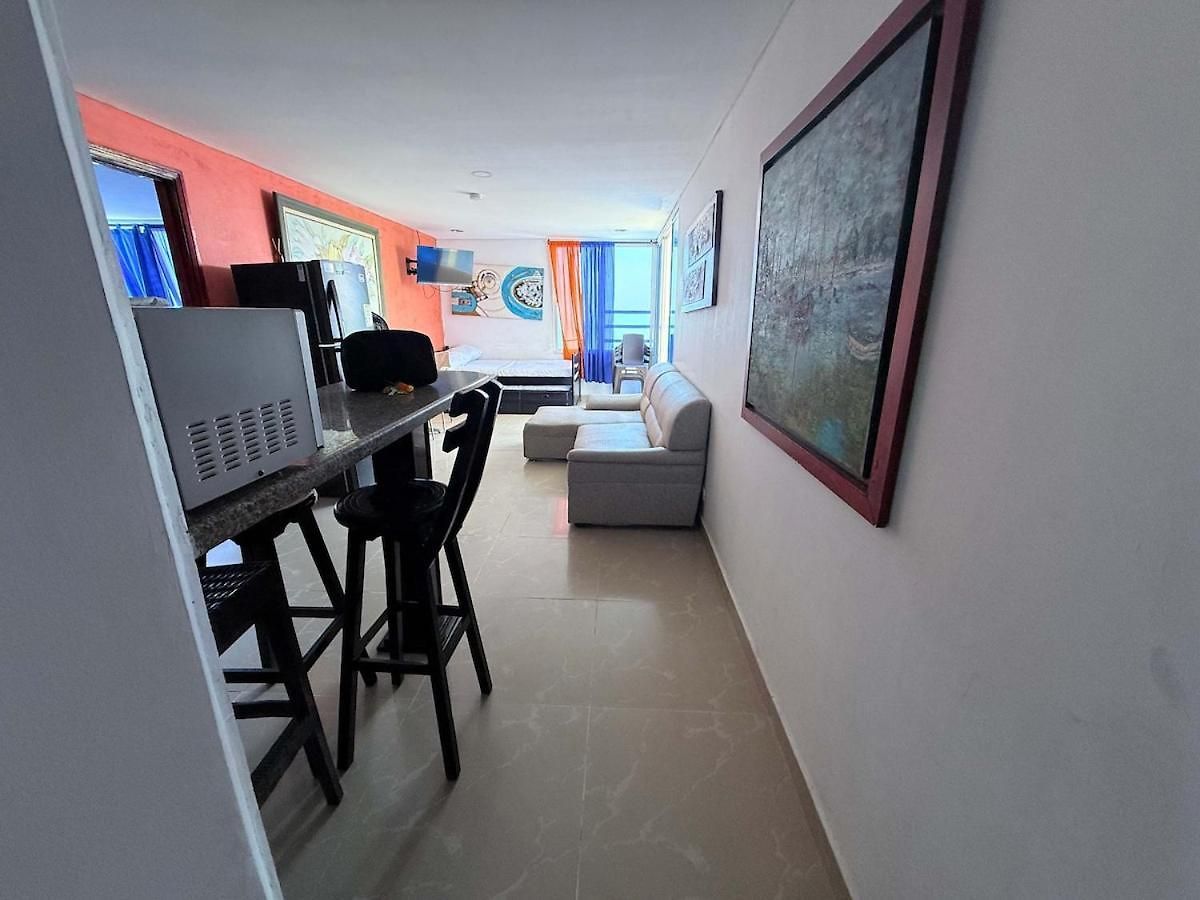 Apartamento Vista Al Mar-1hab-piscina-2 Min Playa-c Historico *
