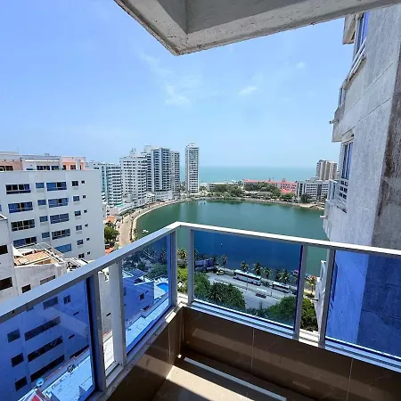 Vista Al Mar-1hab-piscina-2 Min Playa-c Historico Apartamento Cartagena