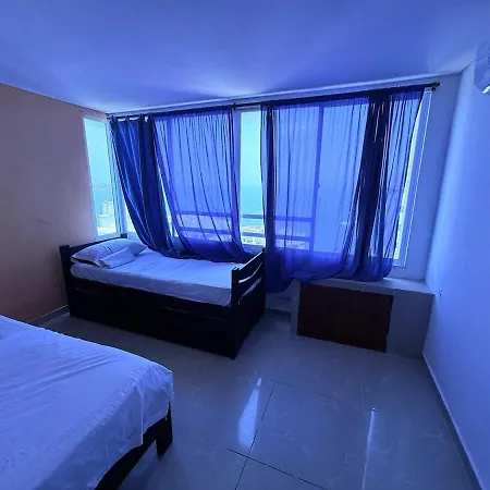 Apartamento Vista Al Mar-1hab-piscina-2 Min Playa-c Historico